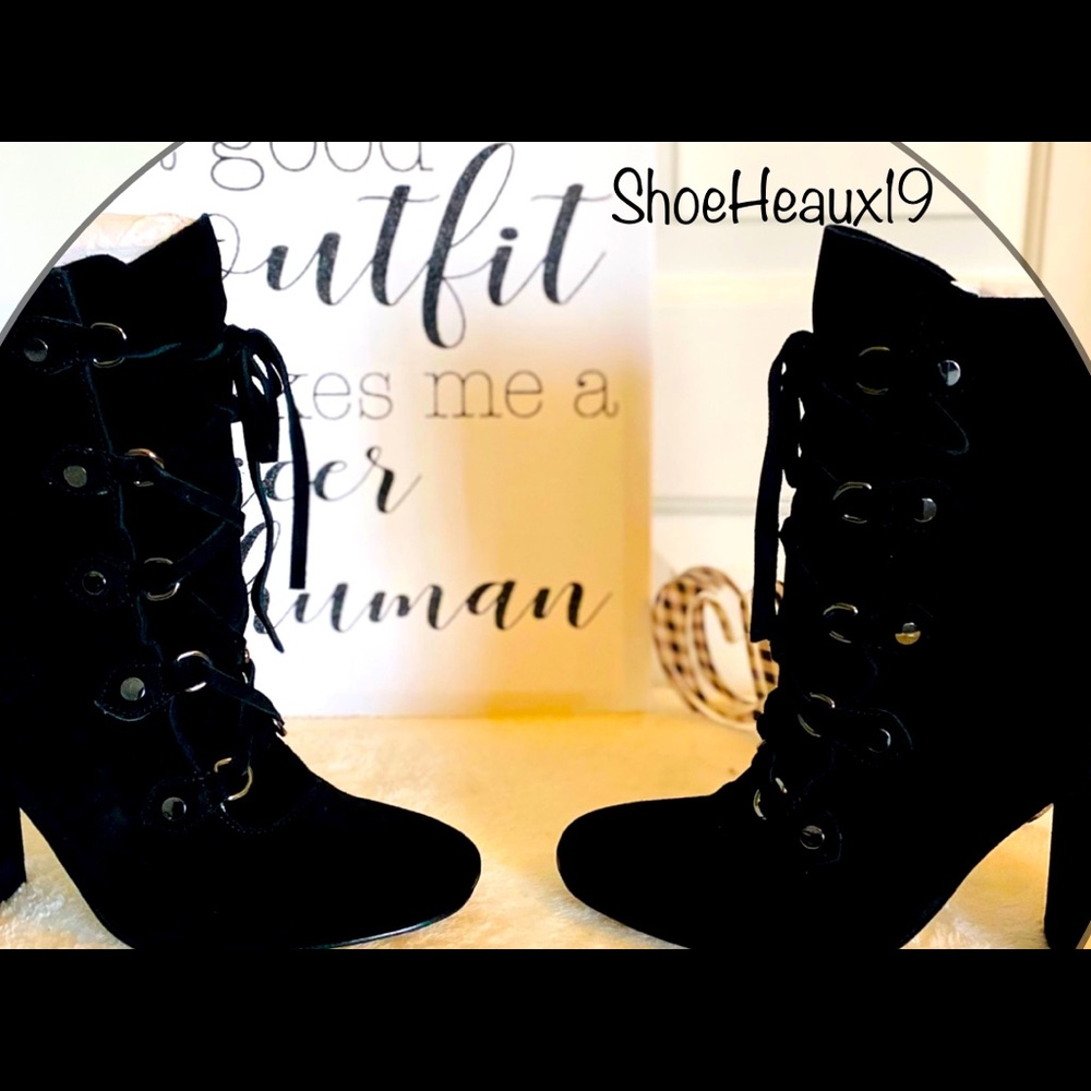 Splendid Black Booties - Womens - Size 10 - Picture 6 of 8